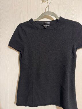 JCrew short-sleeve cashmere T-shirt